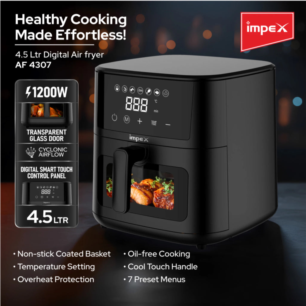 Impex 4.5L Digital Air Fryer AF 4307