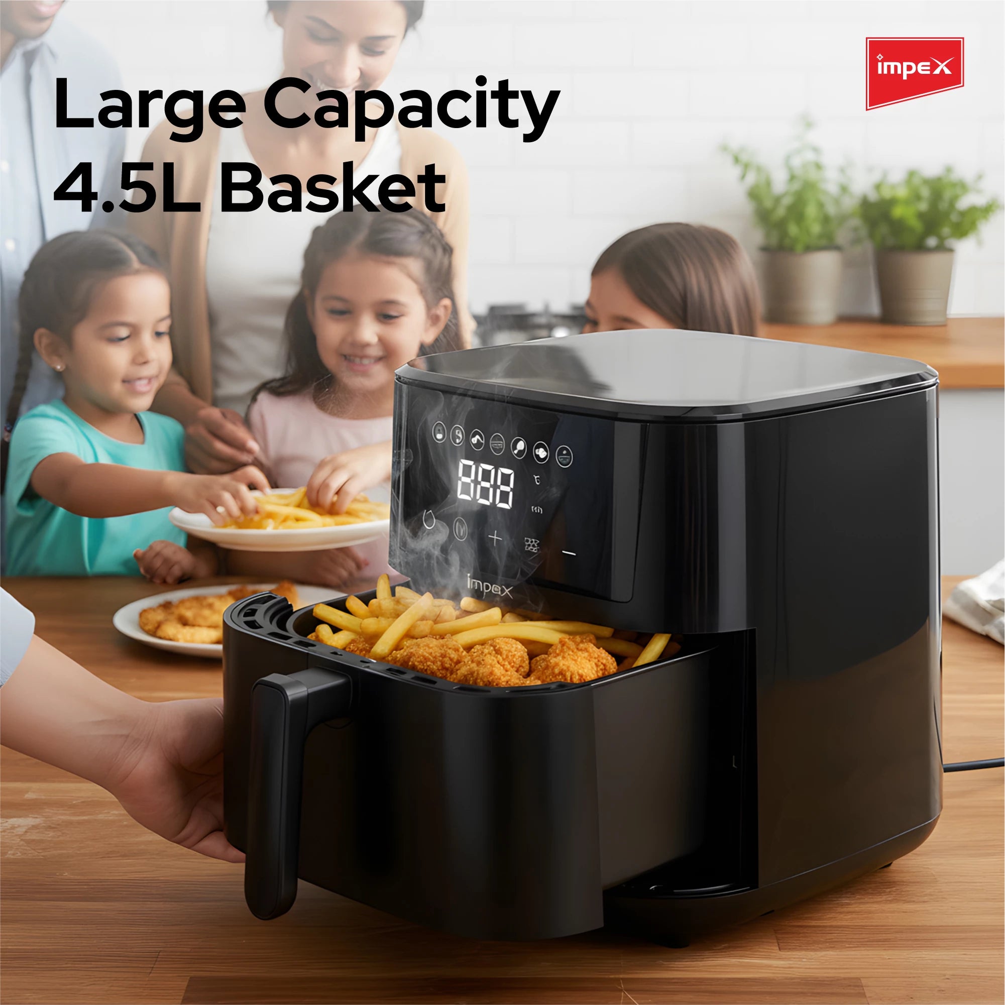 Impex 4.5L Digital Air Fryer AF 4307