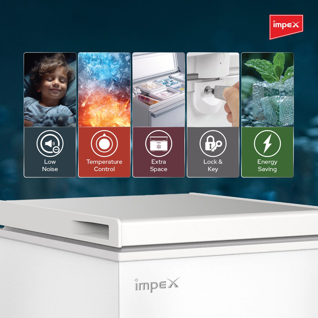 Impex 100L Chest Freezer IMCF100C