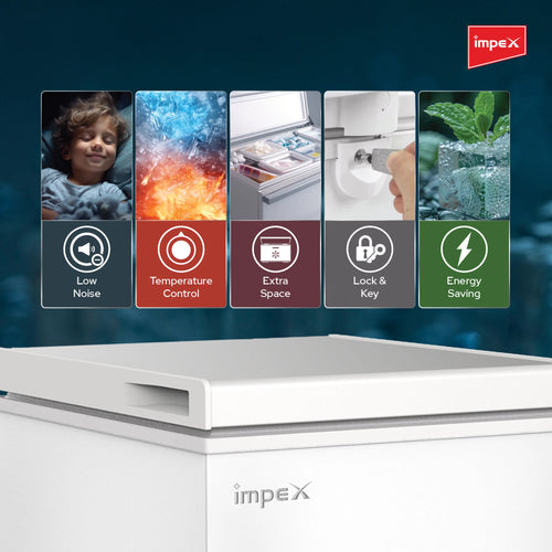 Impex 100L Chest Freezer IMCF100C