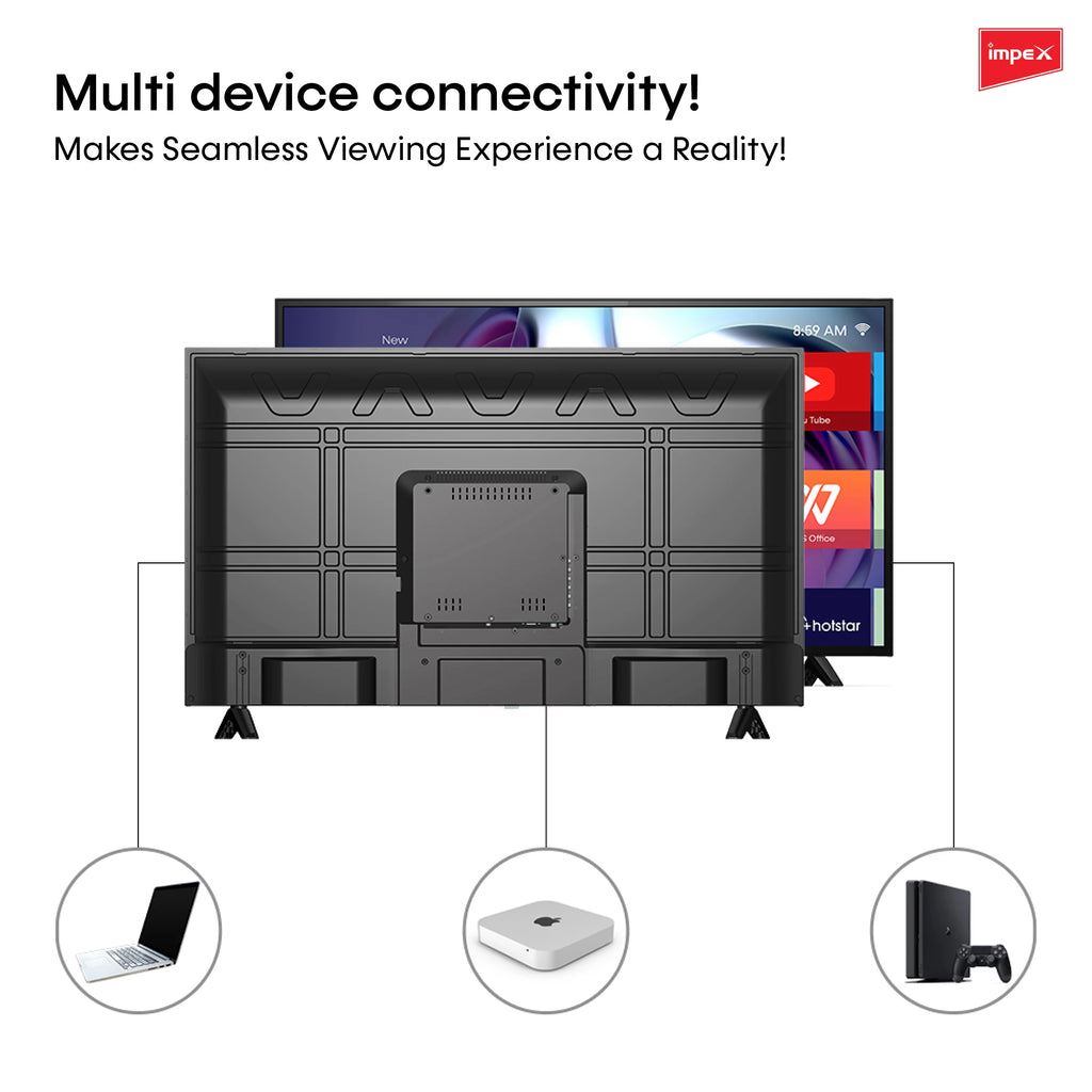 Impex 40" HD Smart LED TV Gloria 40 Smart