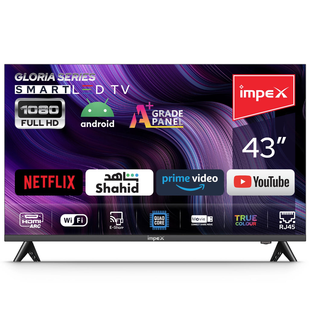 Impex 43" FHD Smart LED TV Gloria 43 Smart