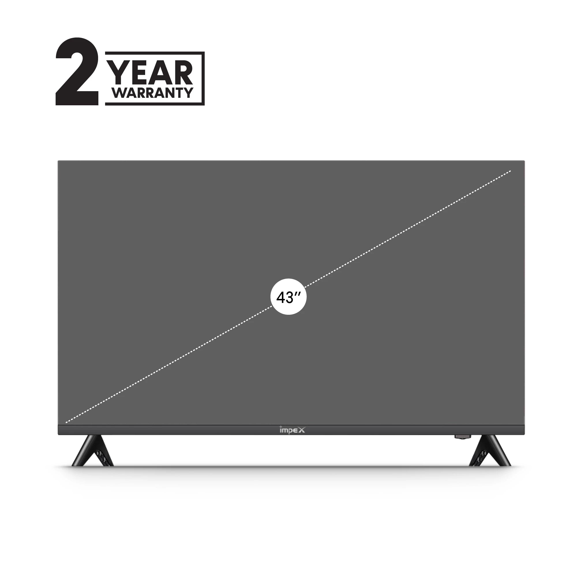 Impex 43" FHD Smart LED TV Gloria 43 Smart