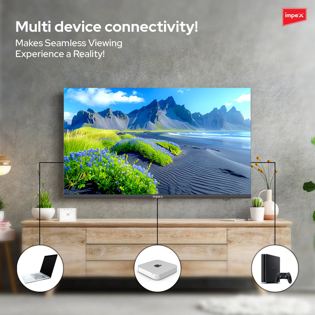 Impex 50" 4K UHD Smart TV Gloria 50 Smart