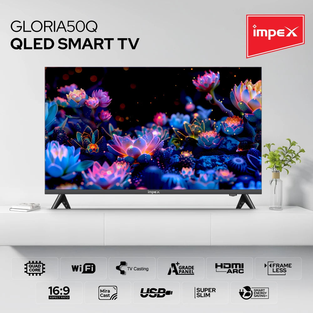 IMPEX QLED Smart LED TV A14 GLORIA50Q
