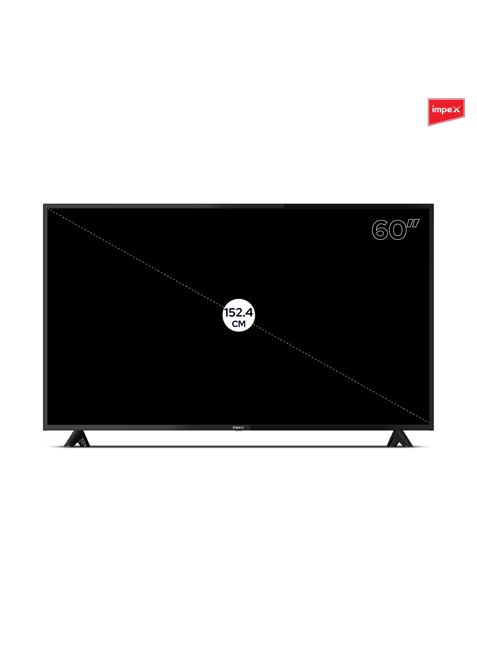 IMPEX 60 INCH 4K UHD SMART LED TV GLORIA 60 SMART