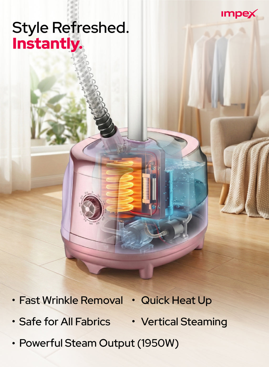 Impex Garment Steamer (GSM 6013)