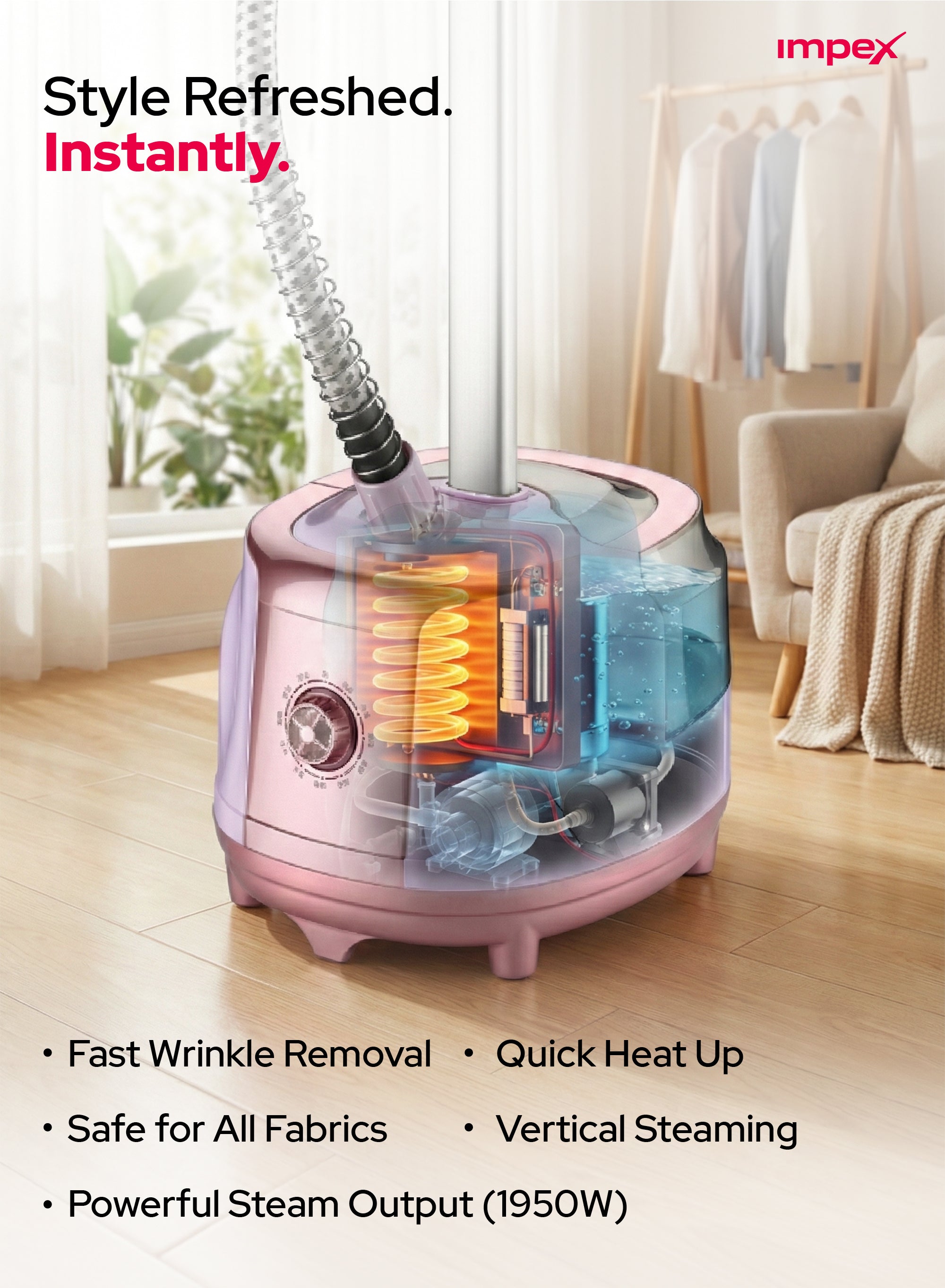 Impex Garment Steamer (GSM 6013)