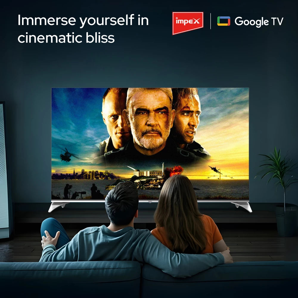 IMPEX 55 inch QLED UHD GOOGLE LED TV 12OHZ evoQ 55S4QLC2R120