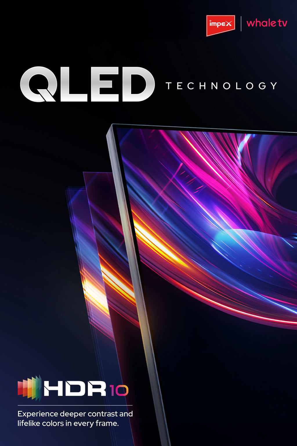 IMPEX 50 inch QLED UHD Smart TV Wios50Q
