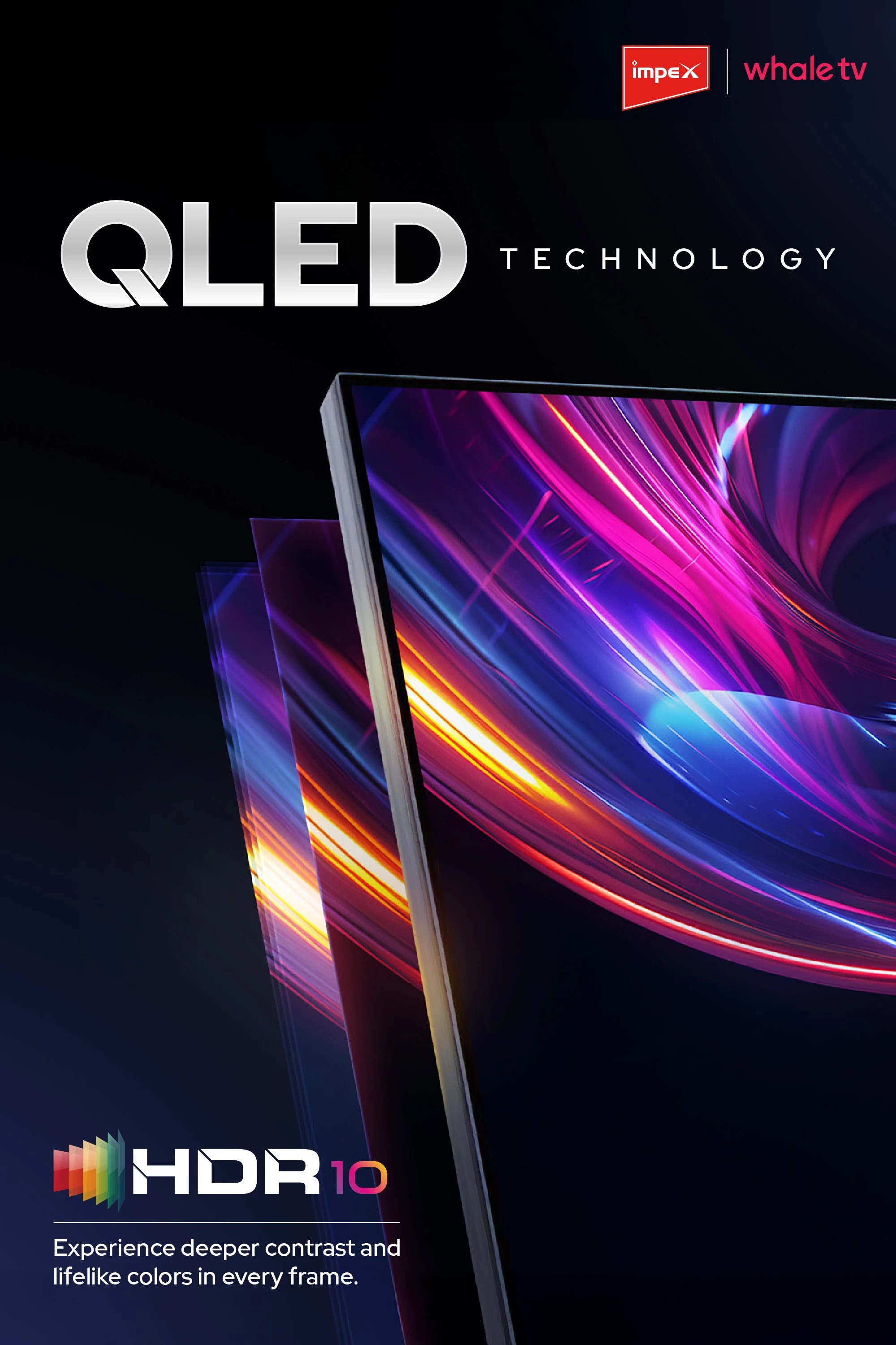 IMPEX 50 inch QLED UHD Smart TV Wios50Q