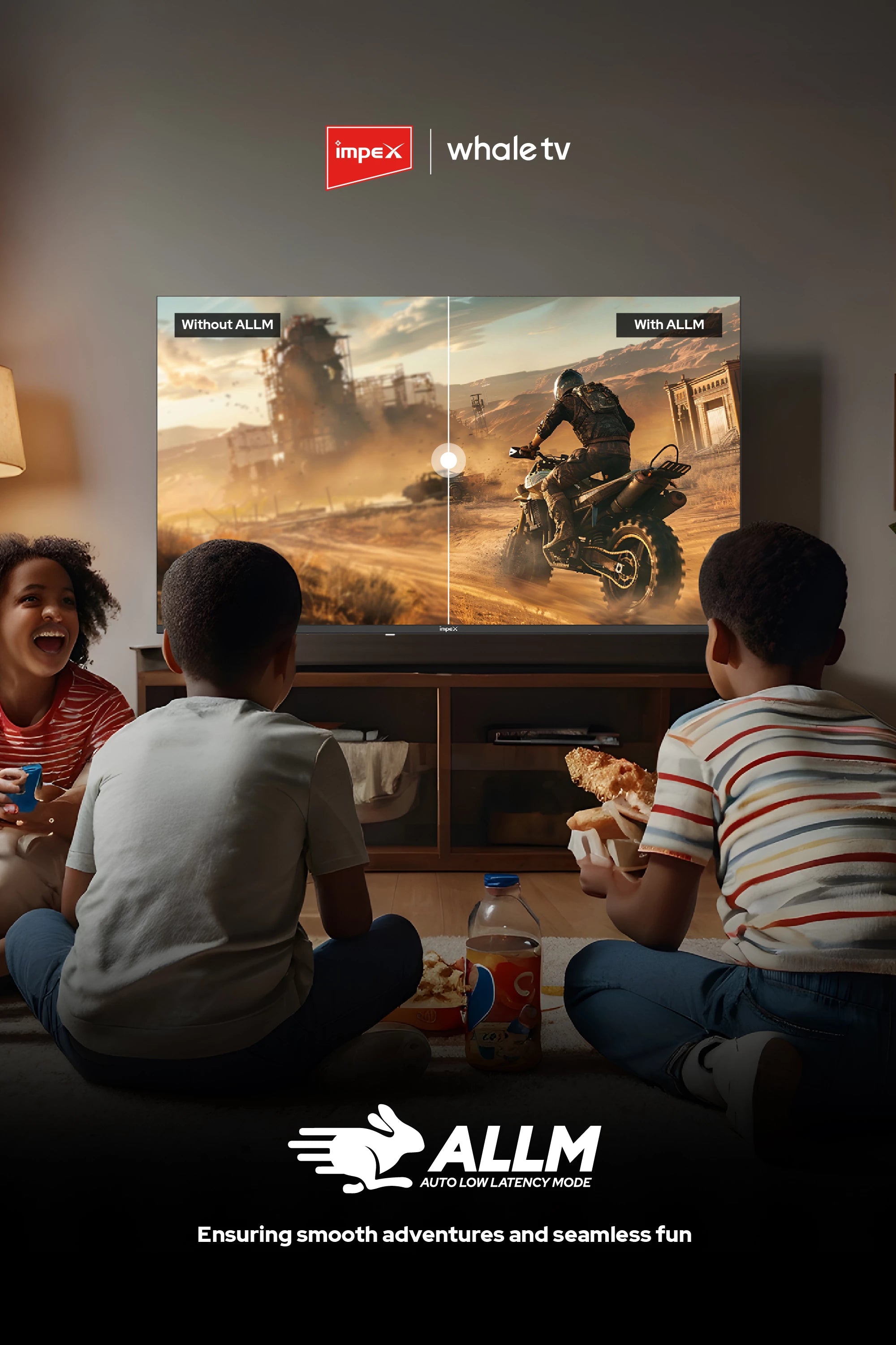 IMPEX 50 inch QLED UHD Smart TV Wios50Q