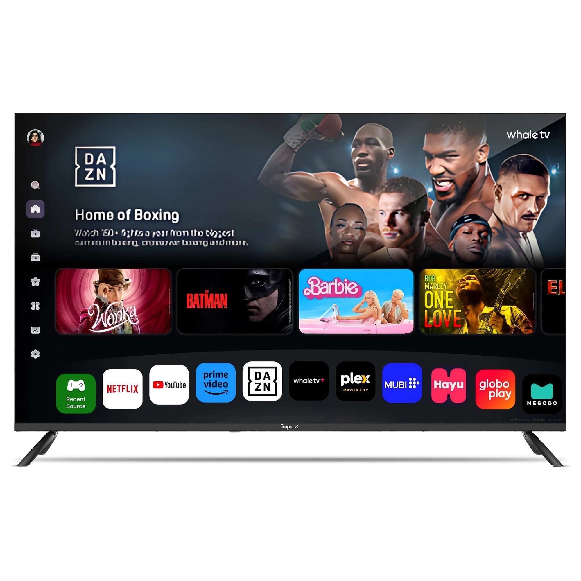 IMPEX 55 inch QLED UHD Smart TV Whale OS Wios55Q