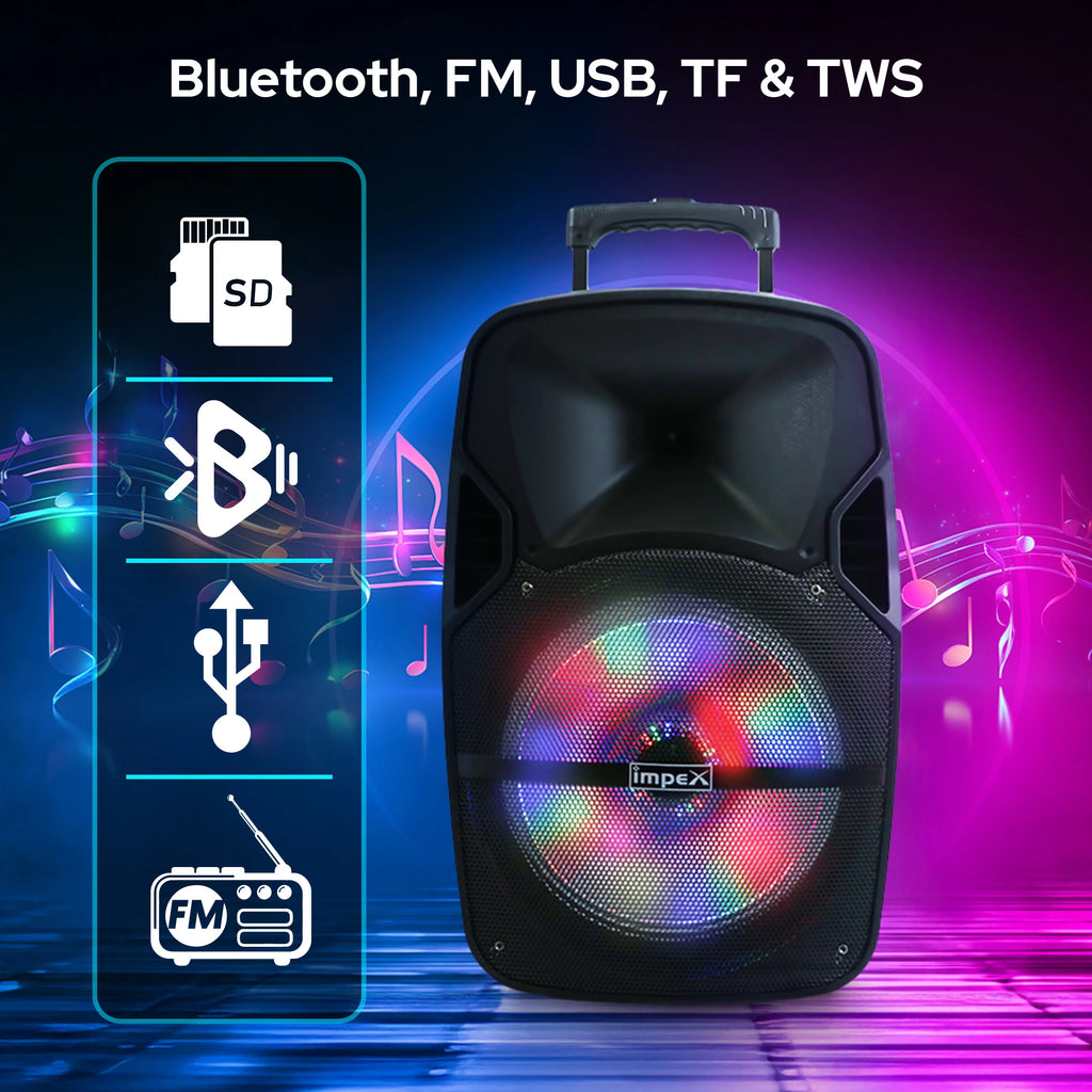 Impex Multimedia Trolley Speaker System 2.0 ST 80A