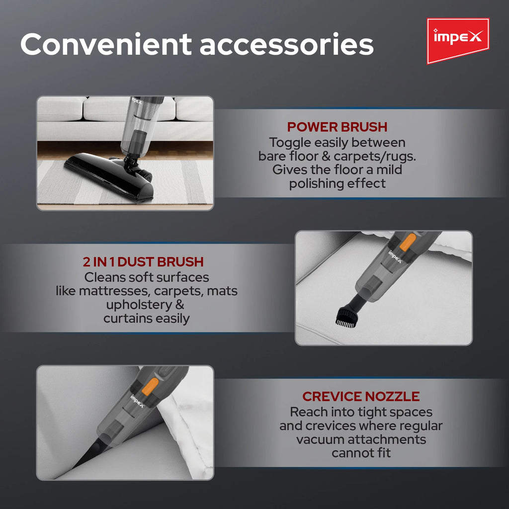 Impex Stick Vacuum Cleaner VC 4702