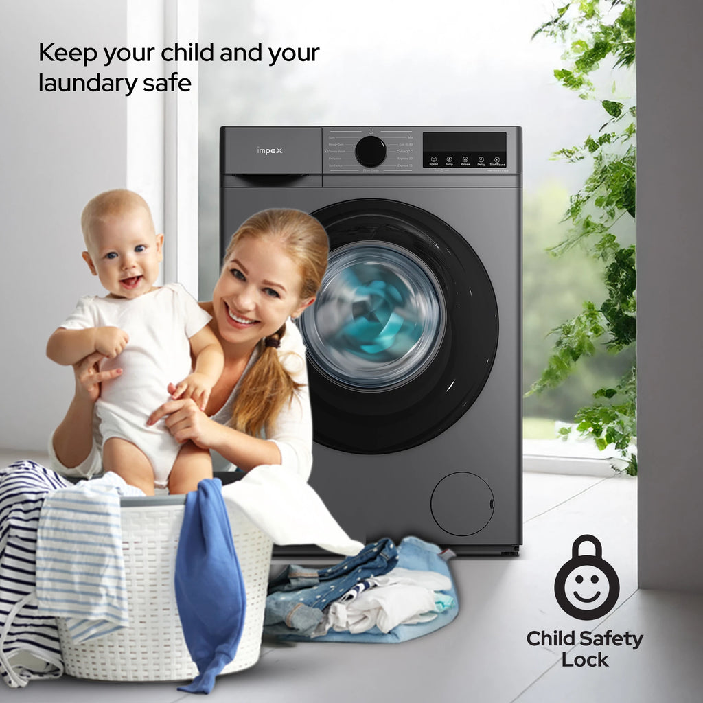 IMPEX 7.5 KG FRONT LOAD WASHING MACHINE WM0750FS