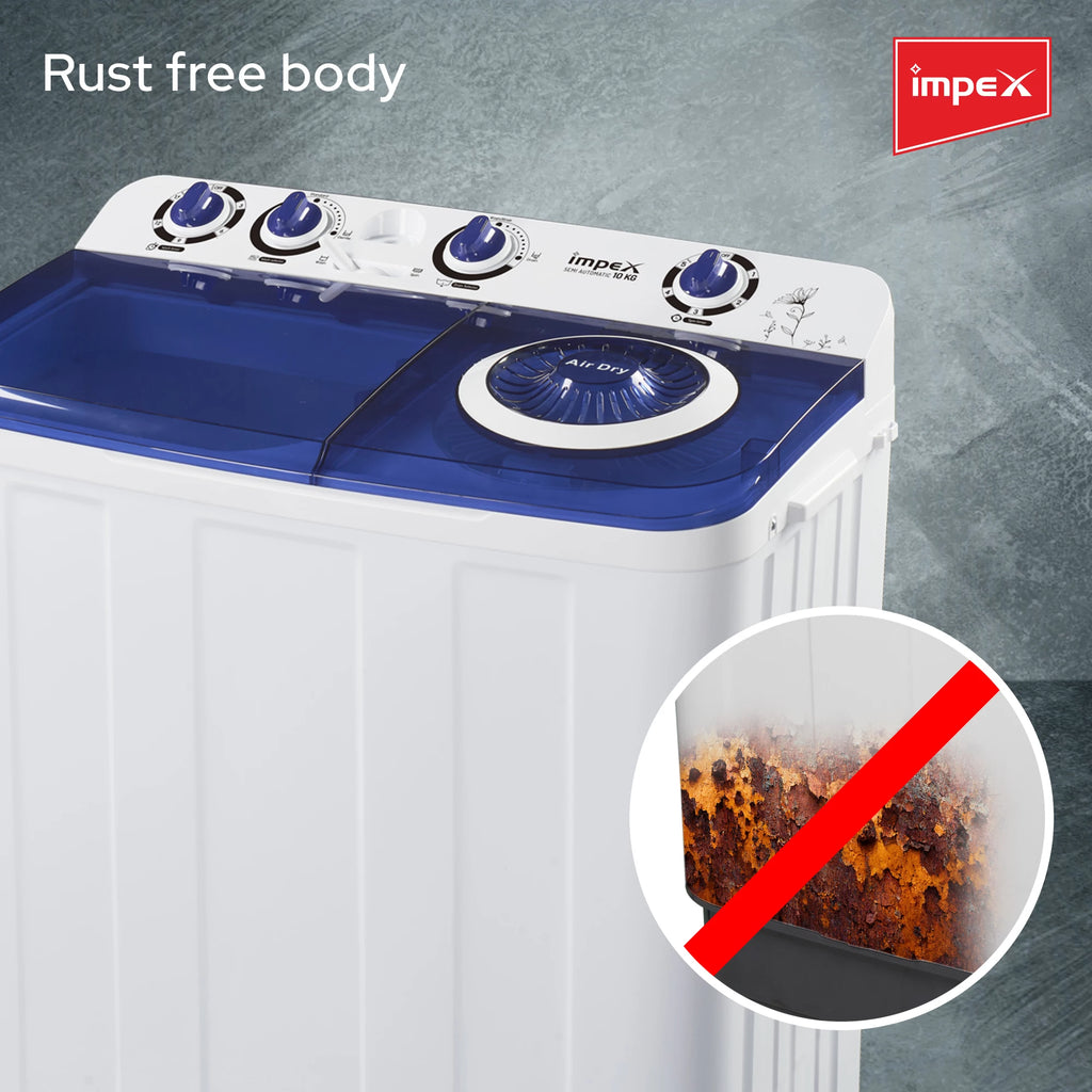 IMPEX 10 KG  SEMI-AUTOMATIC WASHING MACHINE WM 4202