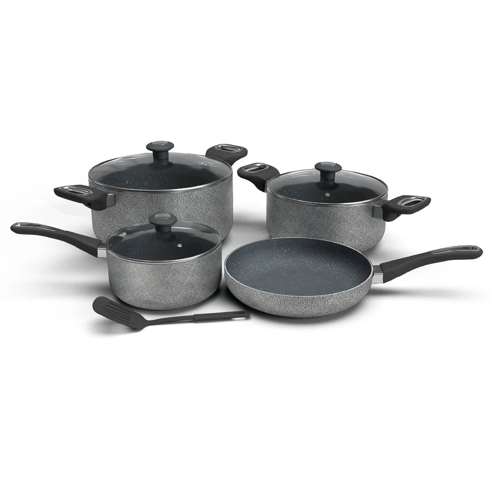 8 PIECE COOKWARE SET Granite NCB7108