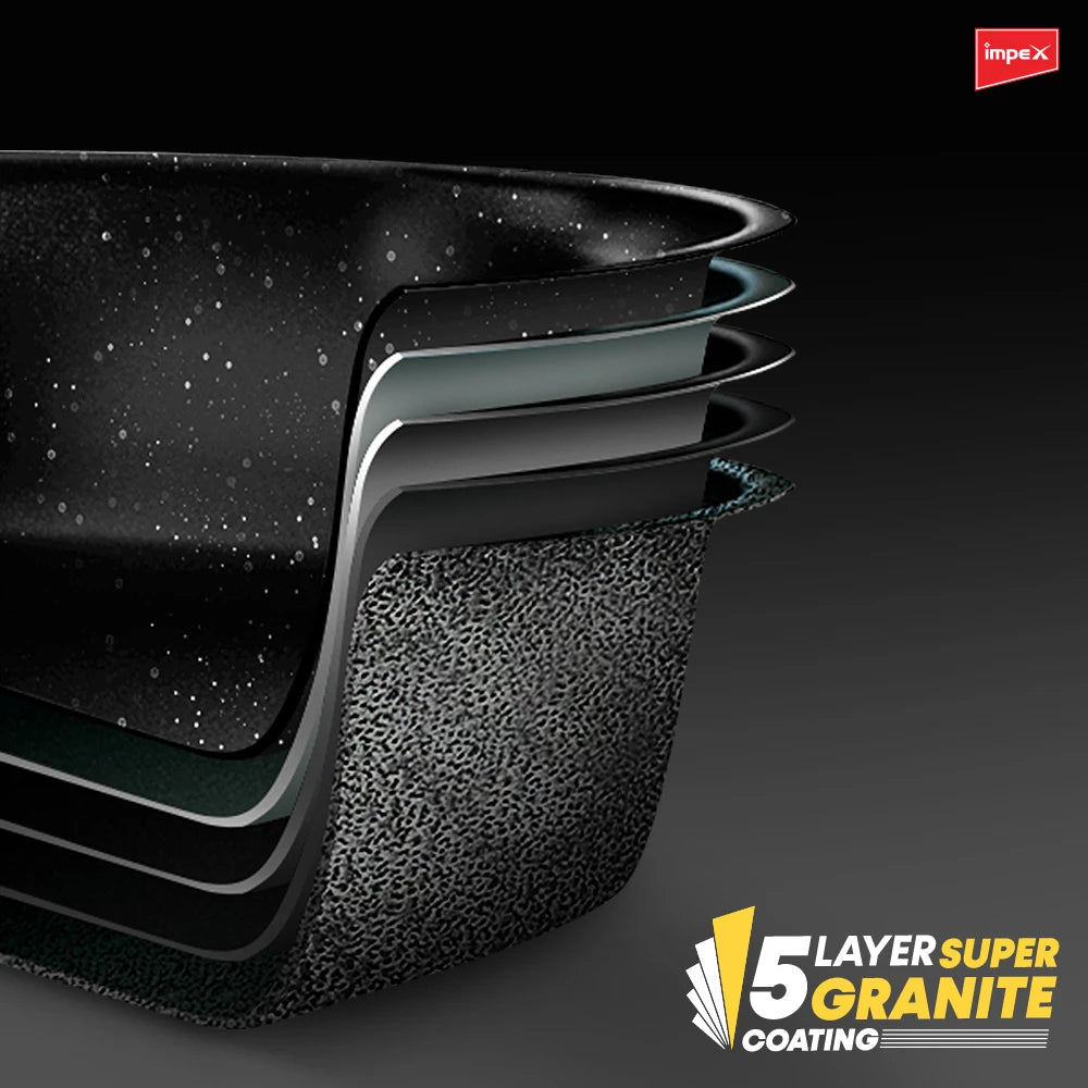 8 PIECE COOKWARE SET Granite NCB7108