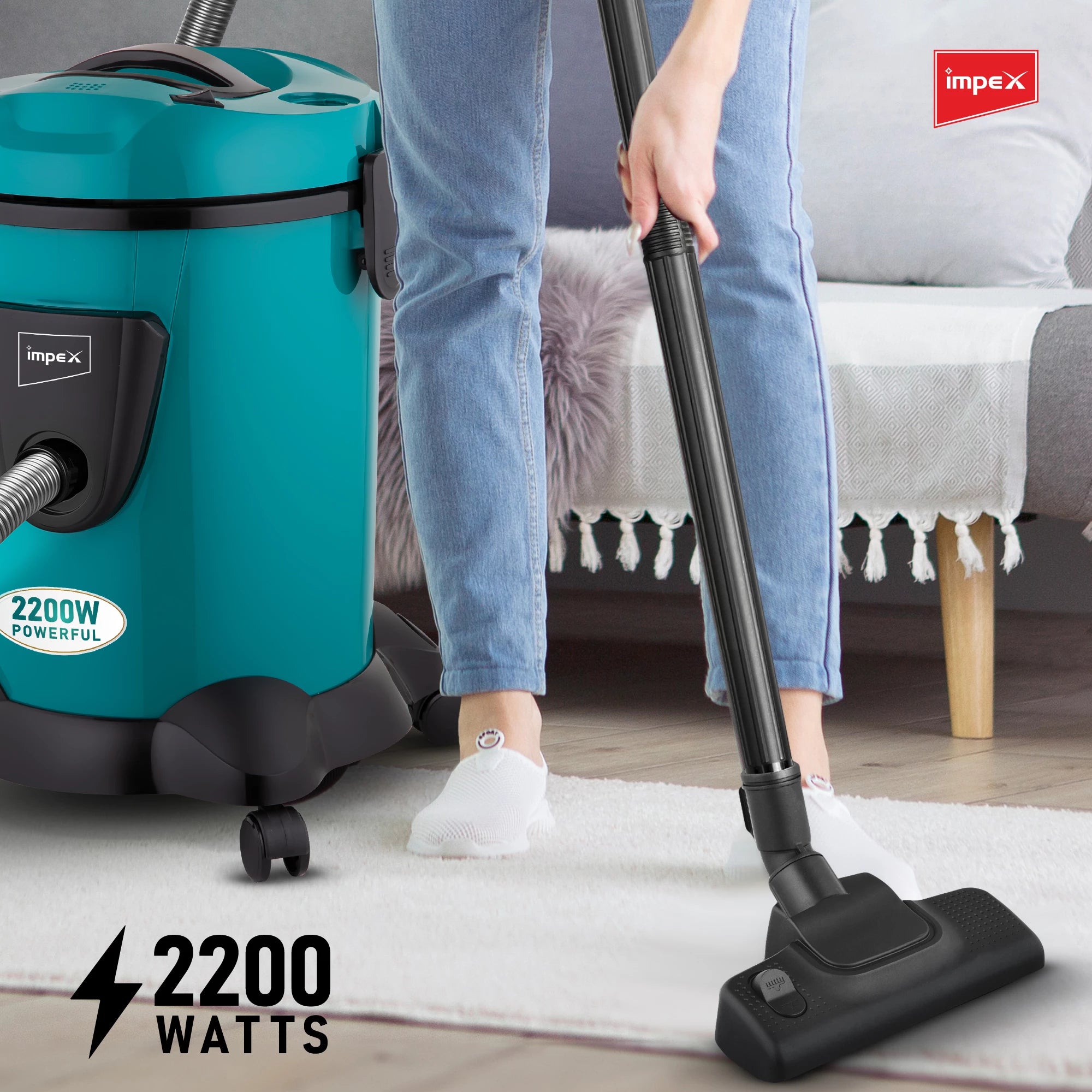 Impex 21L Vacuum Cleaner 2200W Turkey VC 4709