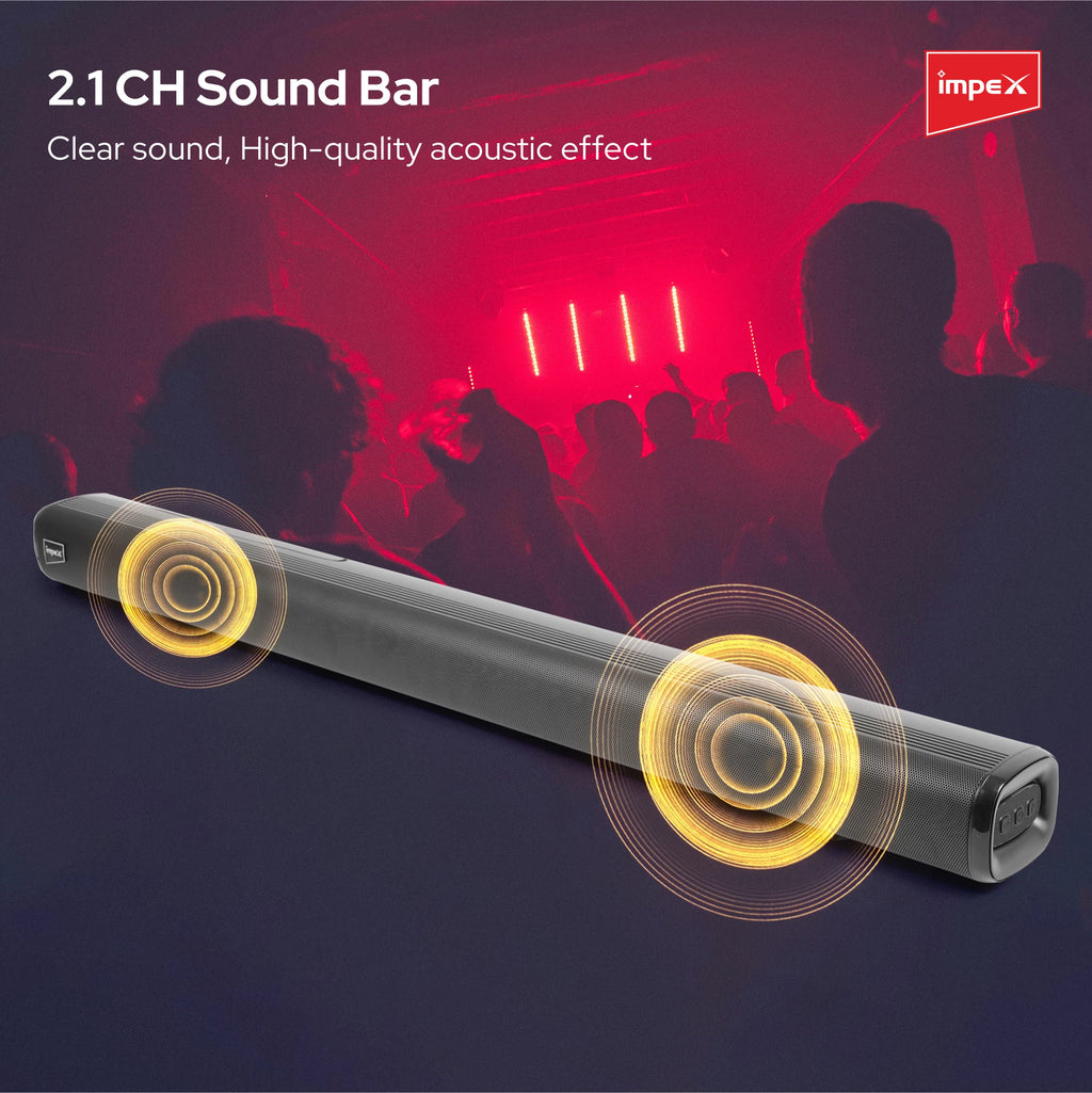 Impex 2.1 Wireless Subwoofer Soundbar BeatBeam SB 6000